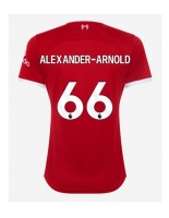 Liverpool Alexander-Arnold #66 Domácí Dres pro Dámské 2023-24 Krátký Rukáv